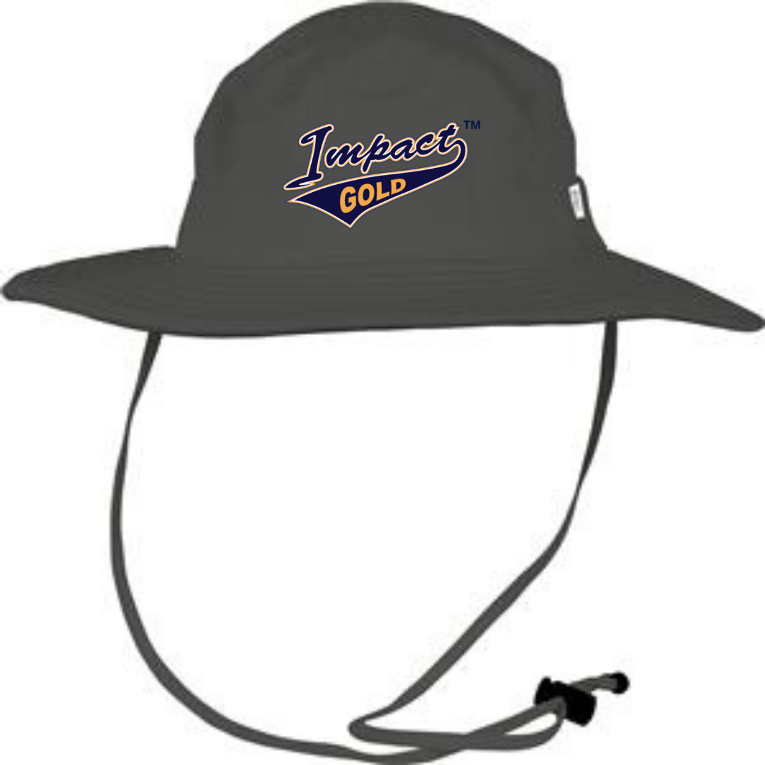 CHARCOAL BUCKET HAT | 2 Logos